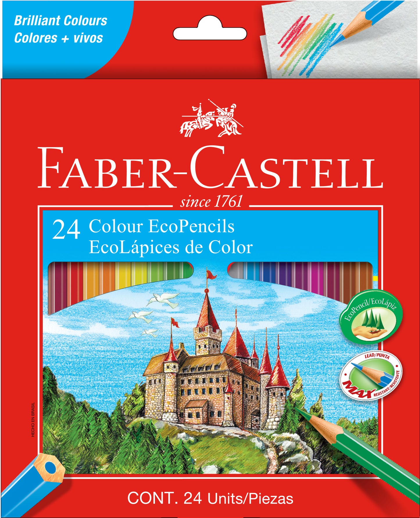 Faber-Castell 24 Colour EcoPencils