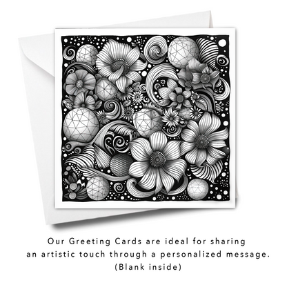 Botanical Whorls Abstract Colouring Products - Intricate Abstract Art | iColor