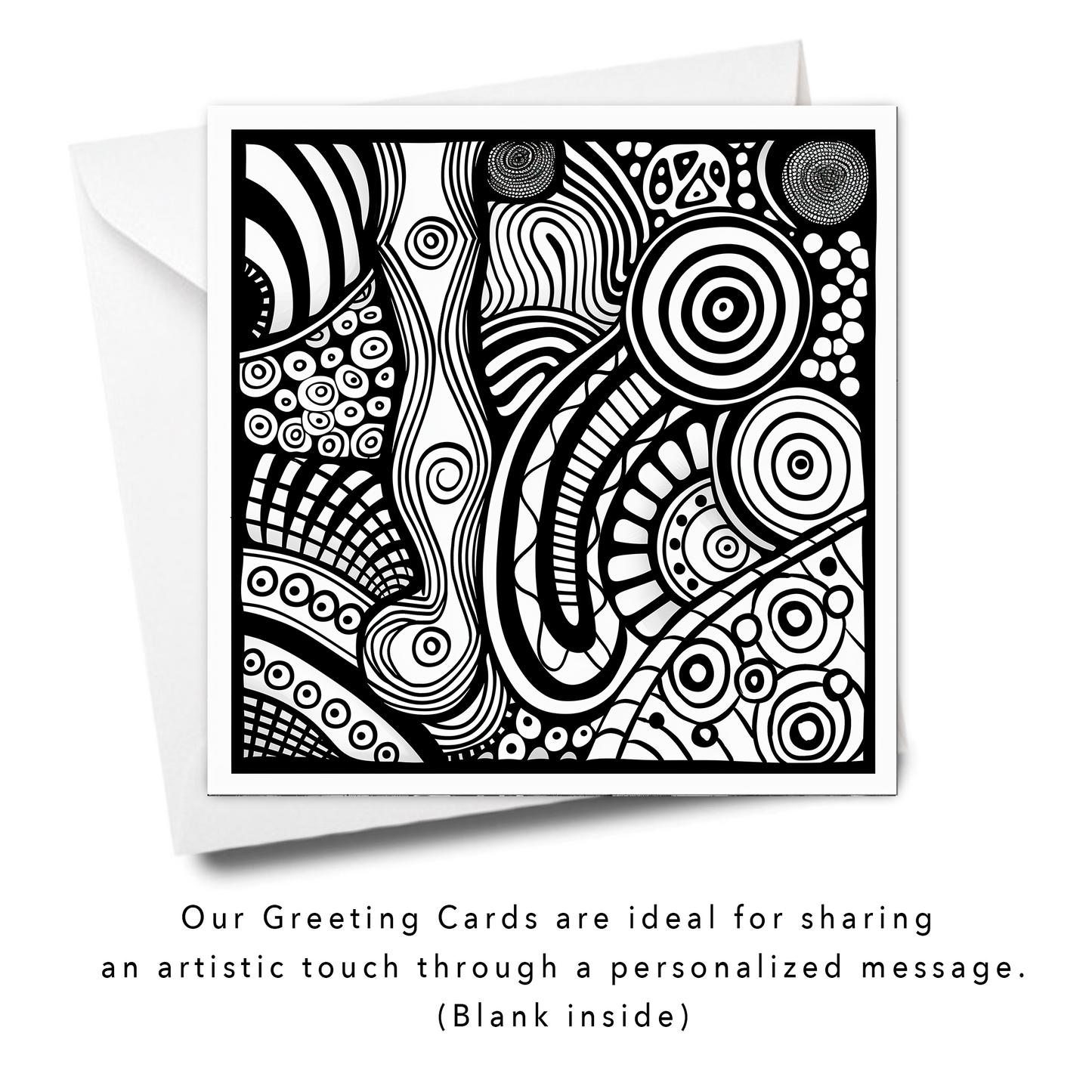 Enigmatic Patterns Abstract Colouring Products - Intricate Abstract Art | iColor