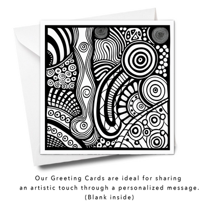 Enigmatic Patterns Abstract Colouring Products - Intricate Abstract Art | iColor