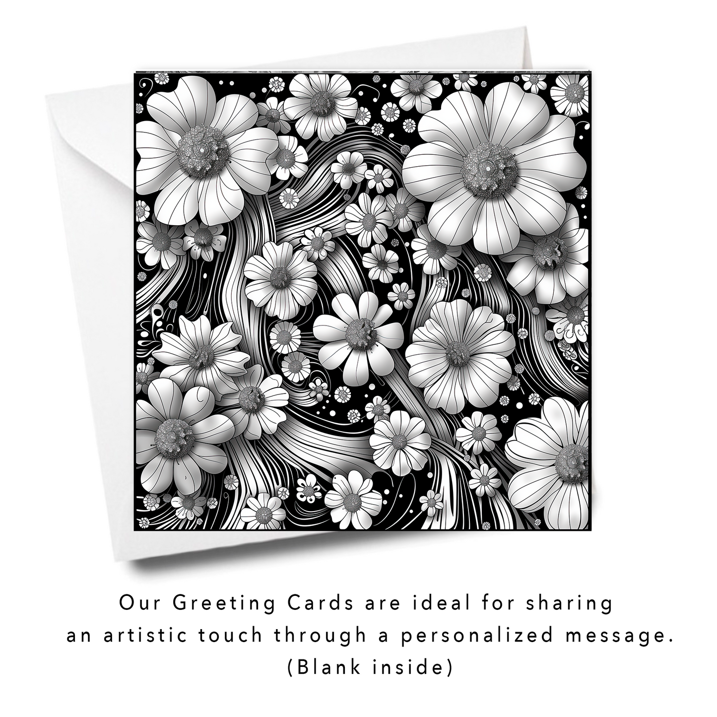 Floral Rhapsody Abstract Colouring Products - Intricate Abstract Art | iColor