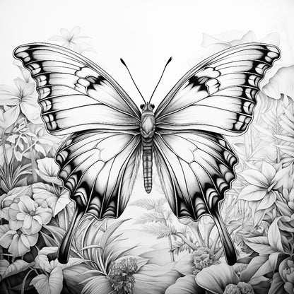 Fluttering Oasis Colouring Products - Majestic Animal Art | iColor