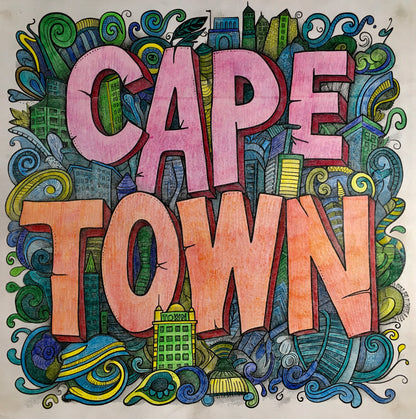 Colourful Cape Town Colouring Products - South Africa Collection | iColor