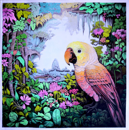 African Jungle Parrot Colouring Products - Majestic Animal Art | iColor