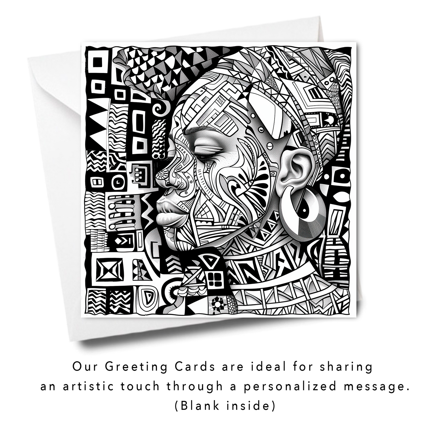 Labyrinth of Lineage African Mask Colouring Products - Abstract African Mask | iColor