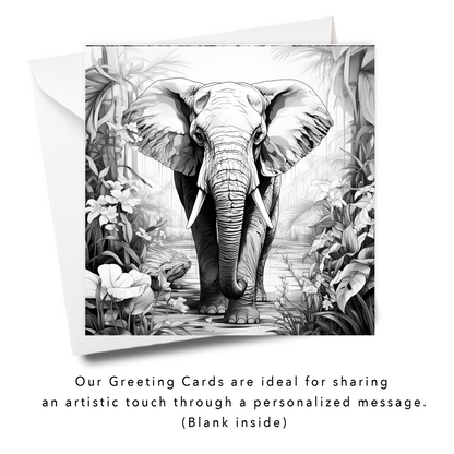 Fine Art - Majestic Elephant Colouring Products - Majestic Animal Art | iColor