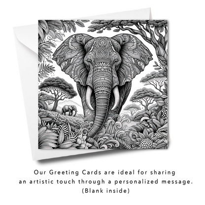 Tribal Elephant Colouring Products - Majestic Animal Art | iColor