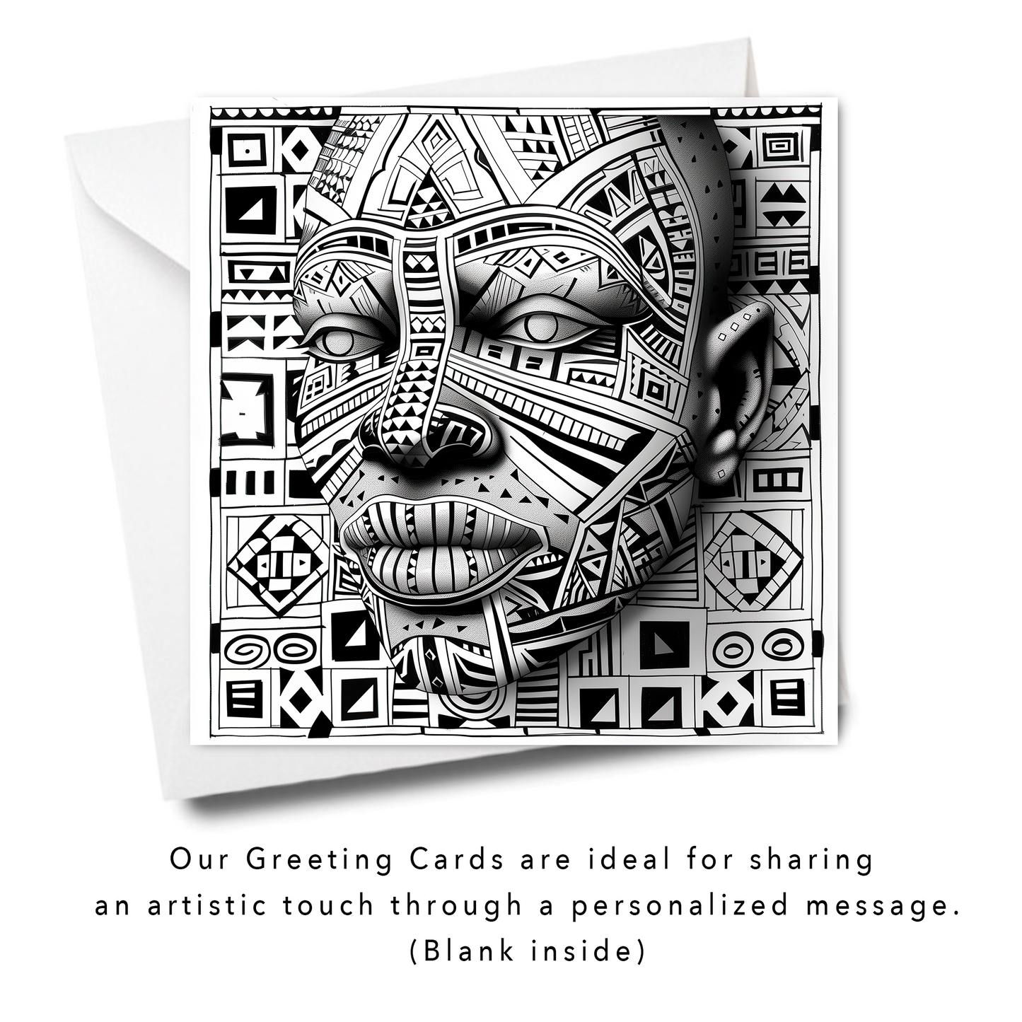 Tribal Majesty African Mask Colouring Products - Abstract African Mask | iColor